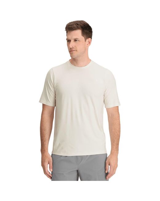The North Face White Dune Sky Short-Sleeve Crew