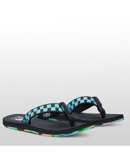 Vans Nexpa Synthetic Flip-flop in Blue for Men | Lyst