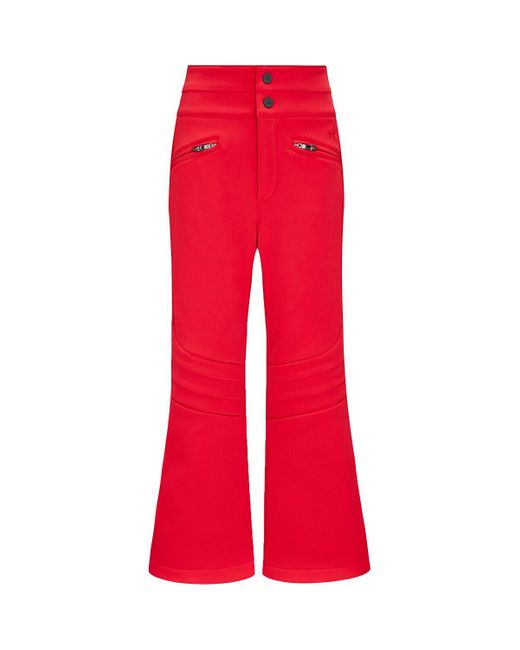 Perfect Moment Red Aurora High Waist Flare Pant
