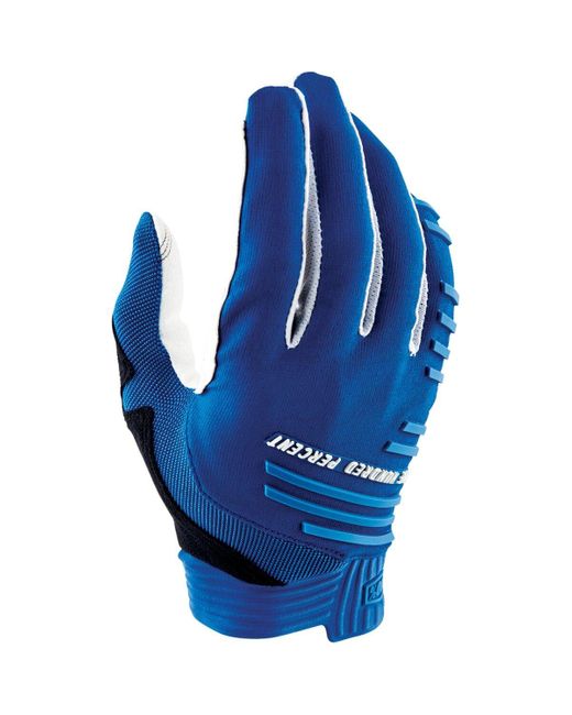 100% Blue R-core Glove for men