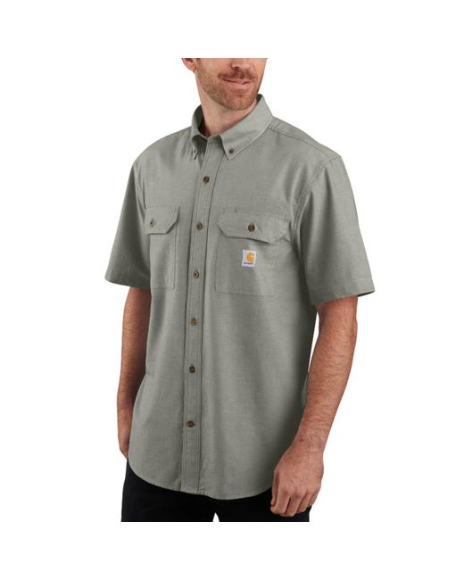 Carhartt Gray Tw369 Original Fit Shirt