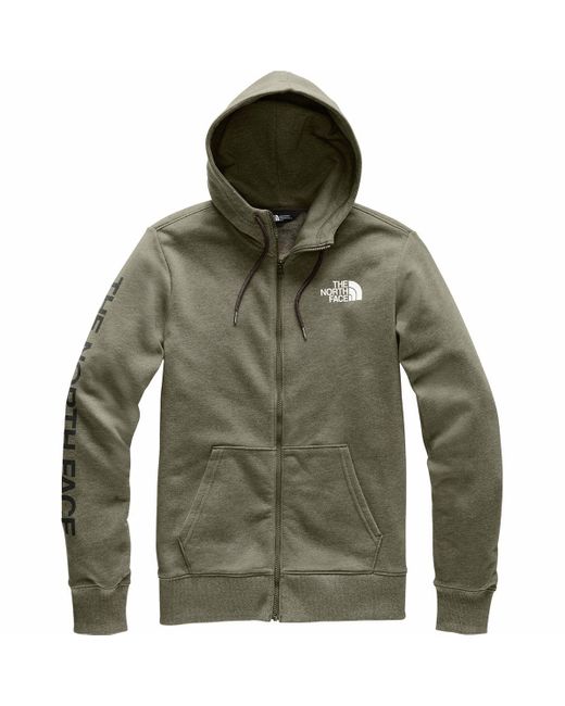 The North Face Green Brand Proud Full-zip Hoodie for men