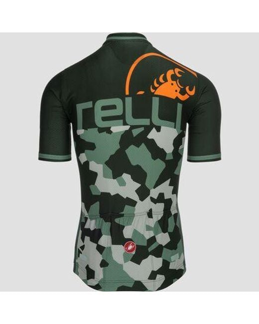 Castelli Green Attacco Limited Edition Jersey for men