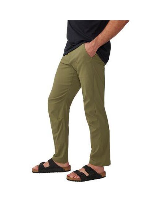 Mountain Hardwear Green Traxion Pant for men