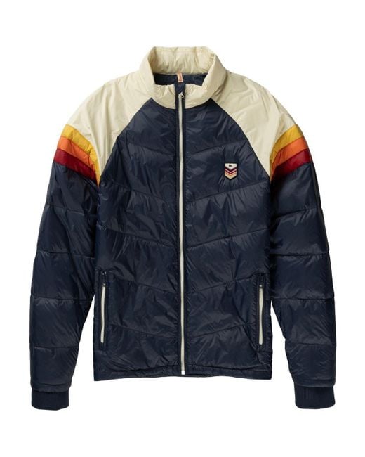 Marine Layer Blue Archive Puffer Mock Jacket