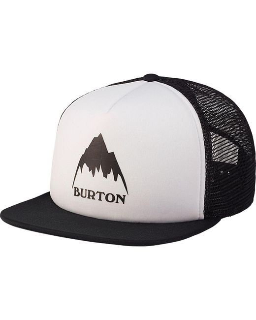 Burton Black I-80 Trucker Hat Stout for men
