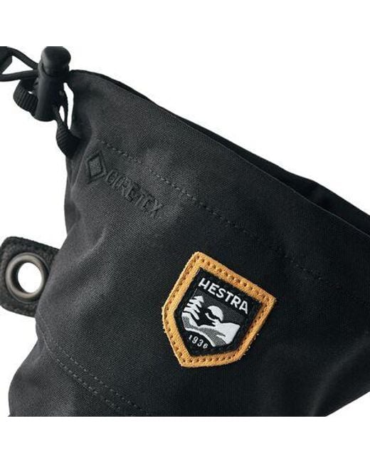 Hestra Black Army Leather Gore-Tex Glove