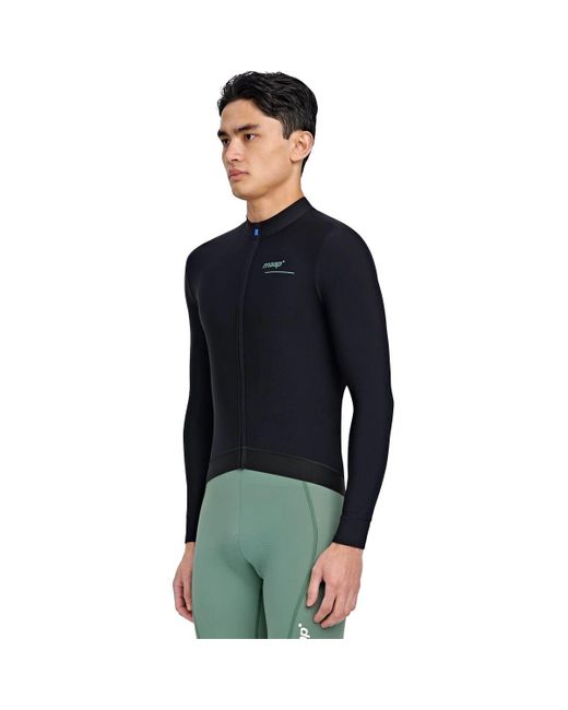 MAAP Blue Training Thermal Long-Sleeve Jersey