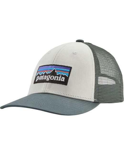 Patagonia P6 Lopro Trucker Hat in Gray for Men Lyst