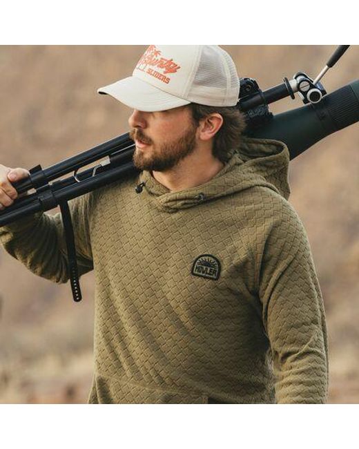 Howler Brothers Green Palo Duro Fleece Hoodie