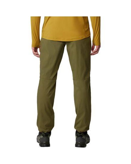 Mountain Hardwear Green Ap Active Crossover Pant for men