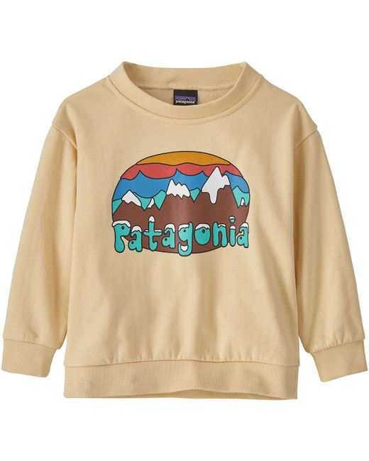Patagonia White Lightweight Crew Sweatshirt