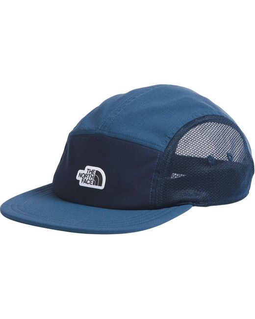 The North Face Blue Class V 5 Panel Hat Shady/Summit