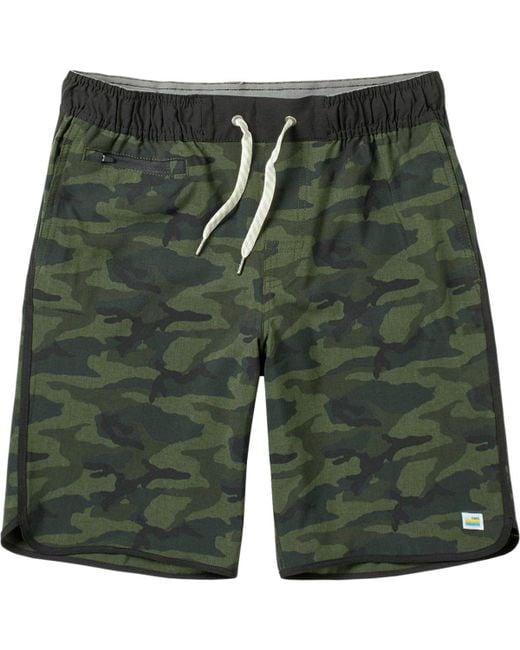 Vuori Banks Camo Short in Green for Men Lyst
