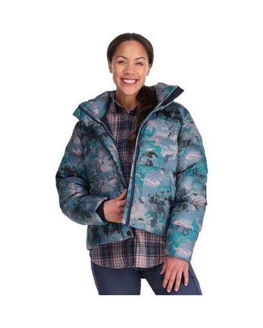 Outdoor Research Blue Coldfront Down Jacket