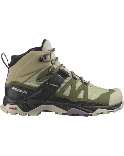 Salomon Green X Ultra 4 Mid Gtx Hiking Shoe