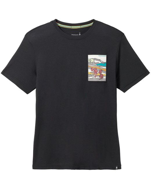 Smartwool Black Mountain Patch Graphic T-shirt for men