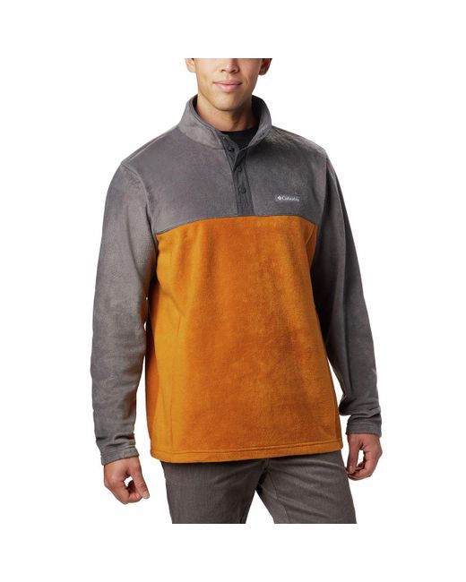 Columbia Multicolor Steens Mountain 1/2-Snap Fleece Jacket for men