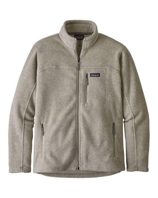 Patagonia Gray Classic Synchilla Fleece Jacket for men