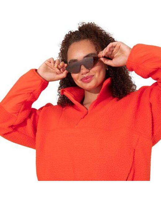 Halfdays Red Pieper Fleece Jacket