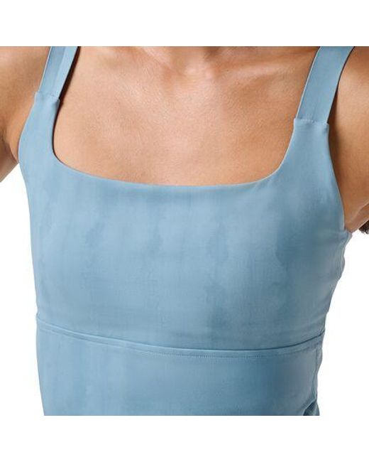 Travis Mathew Blue Moveknit Resilience Tank
