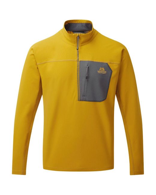 Mountain Equipment Yellow Arrow 1/4-Zip Jacket