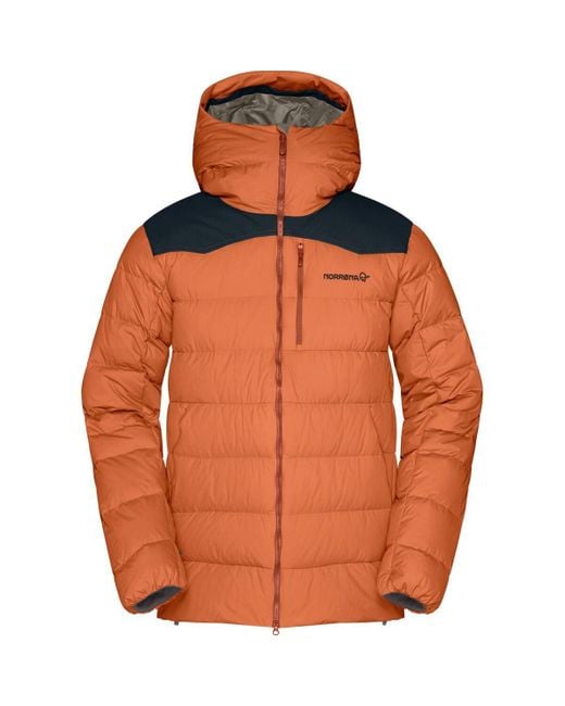 Norrøna Men's Orange Tamok Down750 Jacket