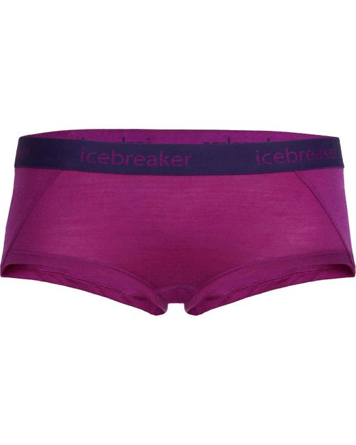 Icebreaker Purple Sprite Hot Pant
