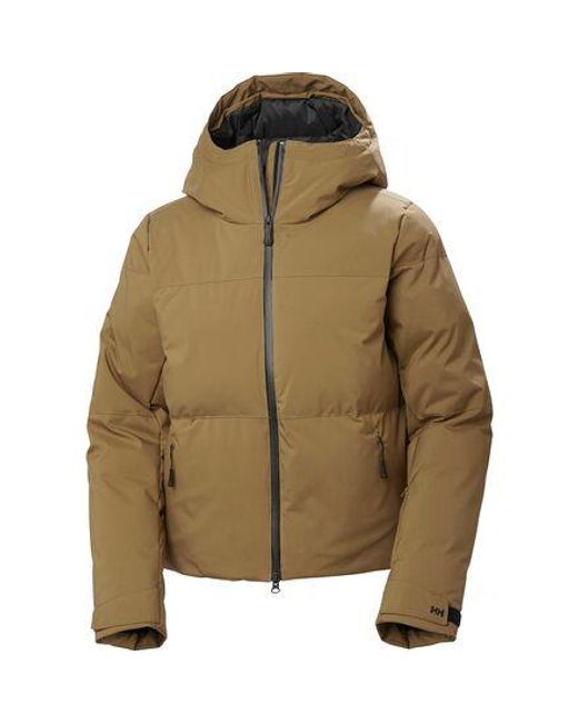 Helly Hansen Green Nora Short Puffy Jacket