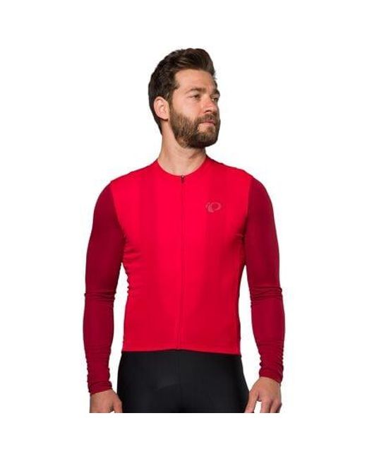 Pearl Izumi Red Attack Long-Sleeve Jersey
