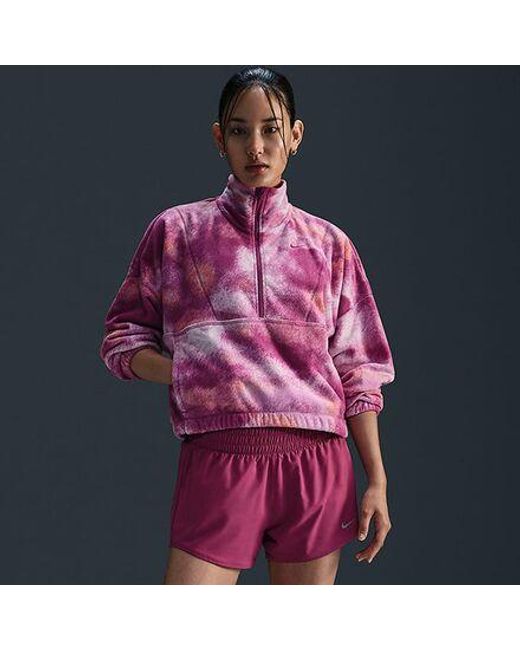 Nike Purple One Tf Aop Polar Jacket