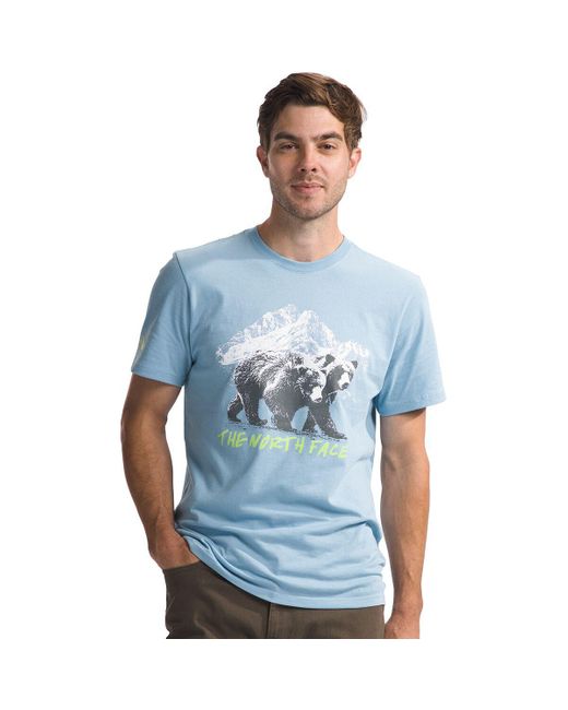 The North Face Blue Bears T-Shirt for men