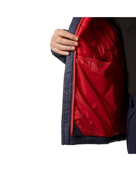 Helly Hansen Blue Lifaloft Hooded Insulator Jacket for men