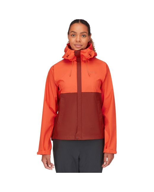 Rab Red Downpour Eco Jacket