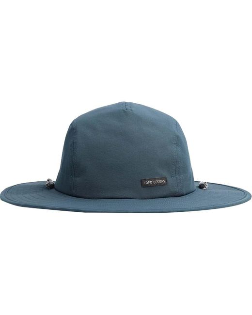 Topo Blue Sun Hat for men