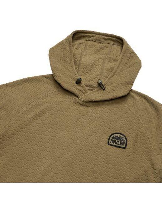 Howler Brothers Green Palo Duro Fleece Hoodie