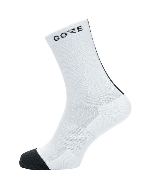 Gore Wear White Thermo Mid Sock for men