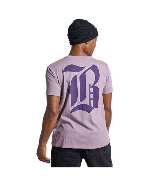 Burton Purple Bradner Short-Sleeve T-Shirt