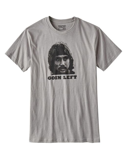 Patagonia Gray Goin Left T-shirt for men