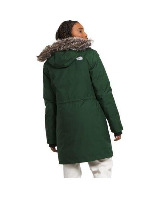 The North Face Green Arctic Down Parka