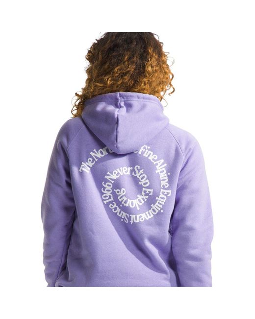 The North Face Purple Outdoors Together Hoodie