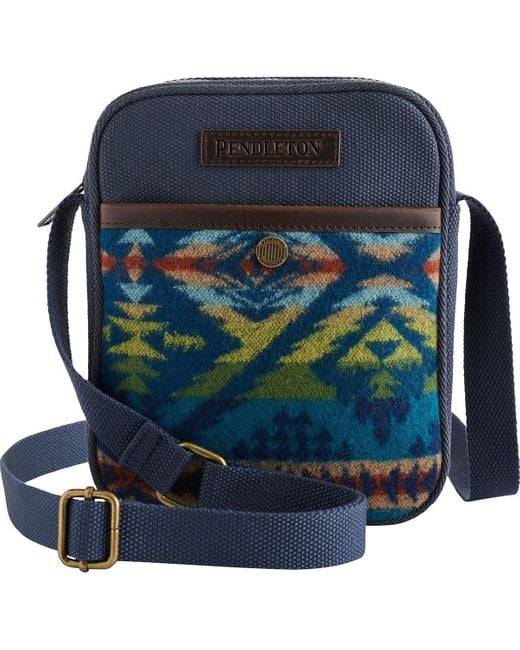 Pendleton Blue Large Three Pocket Keeper