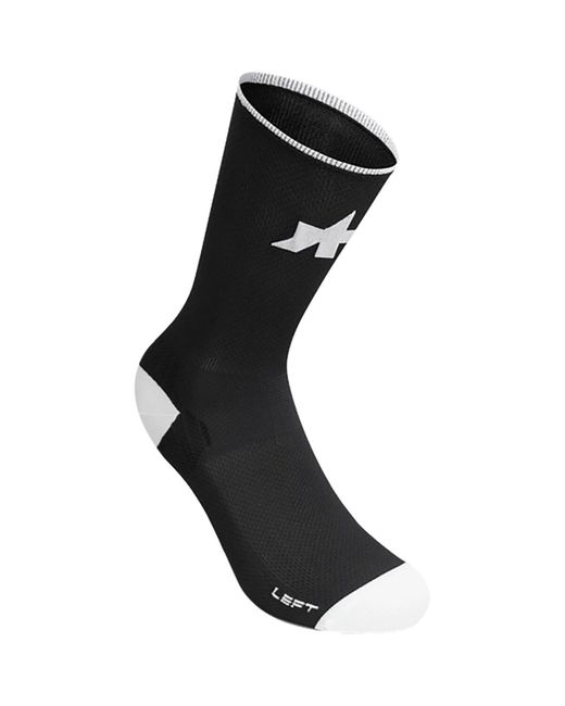 Assos Black Rs S11 Superleger Sock Series