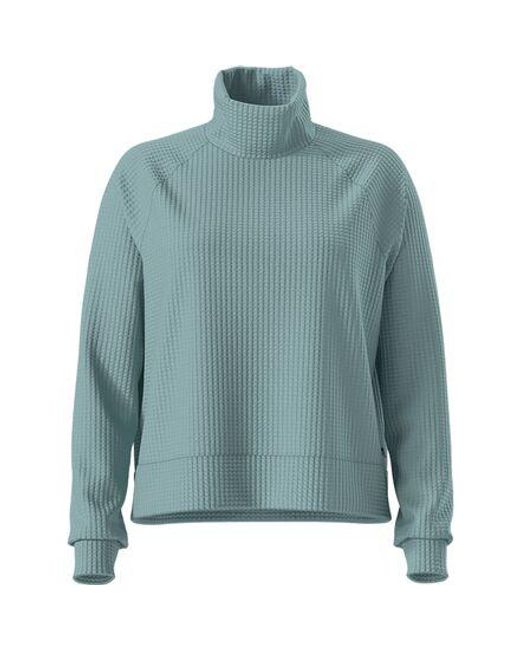 The North Face Blue Mock Neck Chabot Top