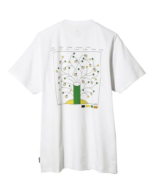 Snow Peak White Lantern Biotope T-shirt for men