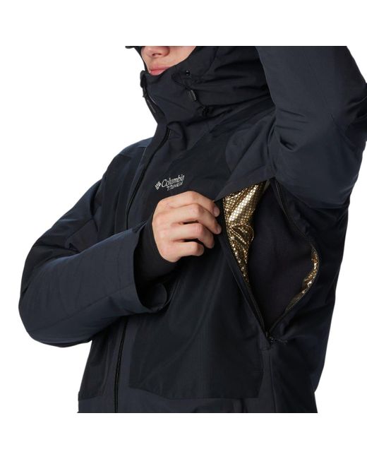 Columbia Highland Summit Jacket in Black for Men | Lyst