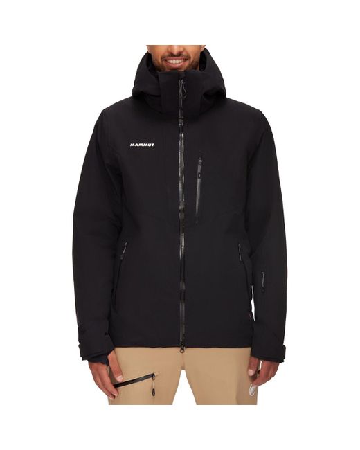 Mammut Synthetic Stoney Hs Thermo Jacket in Black/White (Black) for Men ...