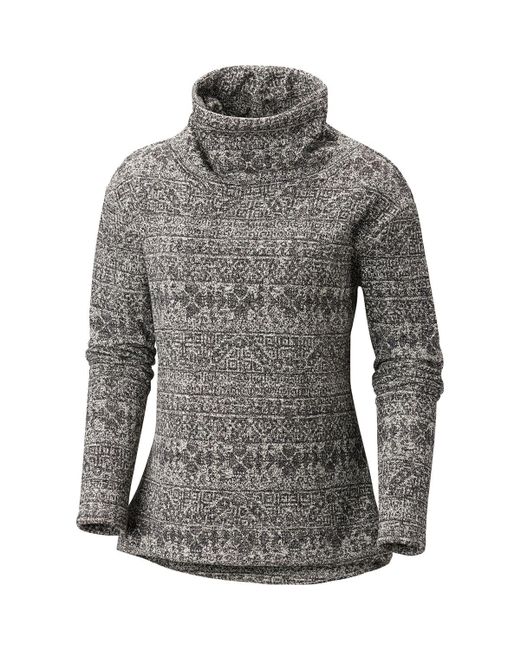 Columbia Gray Sweater Season Pullover Fleece