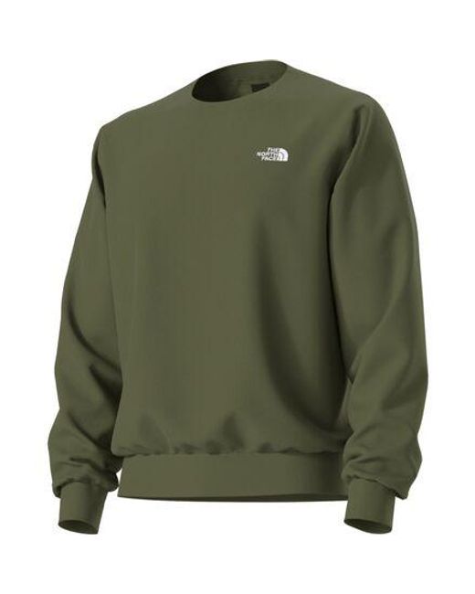 The North Face Green Evolution Embroidered Crew Sweatshirt