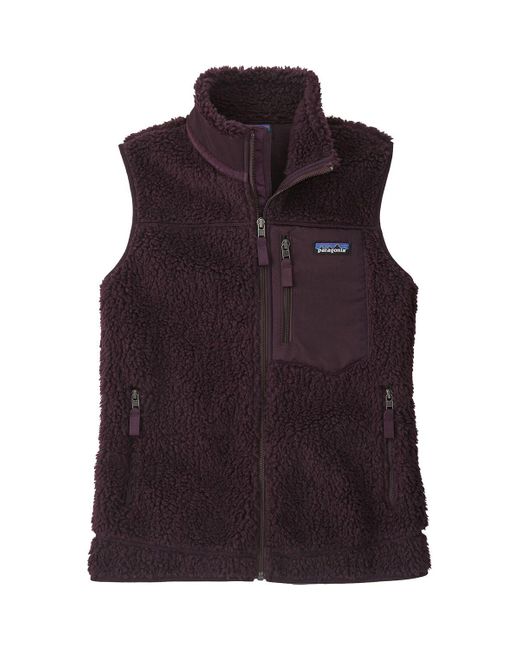 Patagonia Purple Classic Retro-X Fleece Vest
